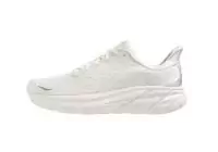 hoka one one clifton 8 au meilleur prix white gris